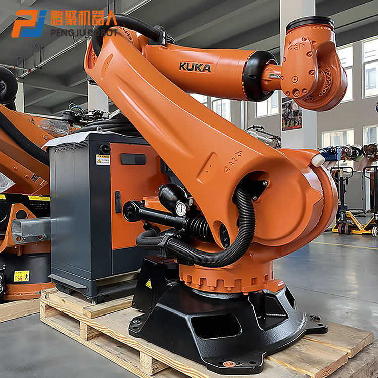 KUKA KR210 R2700 KRC4 아크 용접, 스팟 용접, 프레스 턴딩, 팔레티제, 부품의 부하 및 부하, 절단