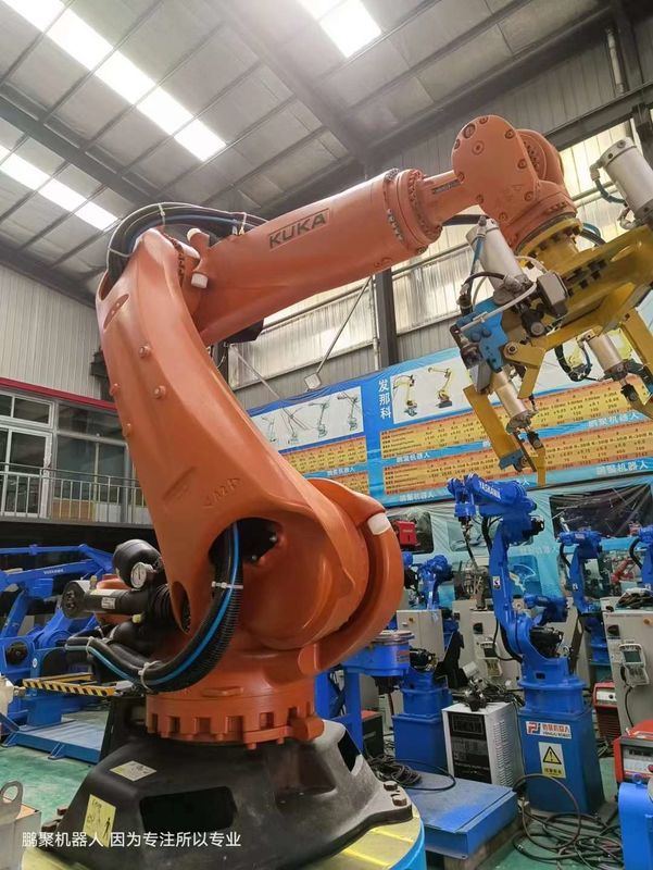 KUKA KR210 R3100 산업용 로봇 6축 로봇 팔 210kg의 유료 부하와 0.06mm 반복성