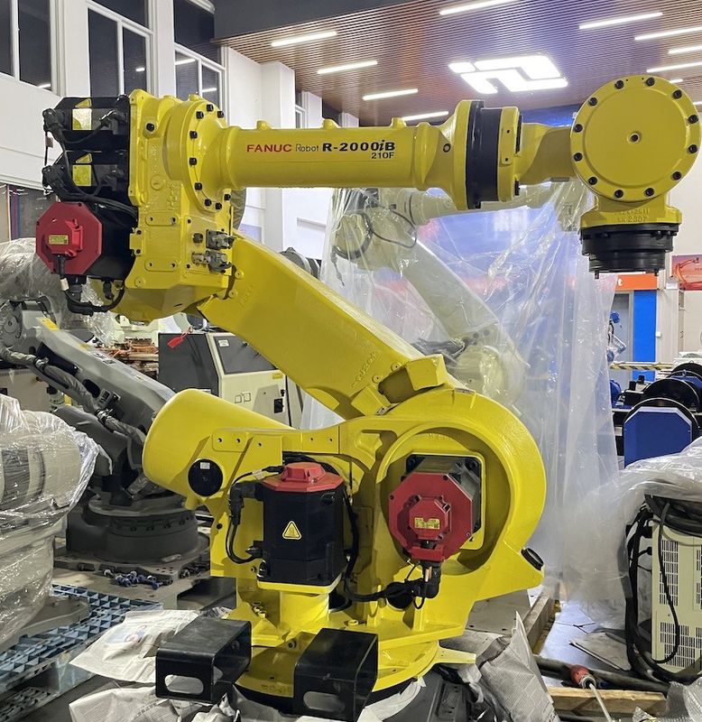 Fanuc R-2000iB-210F 스팟 웨일딩 프레스 텐딩 팔레티제팅 로보트 로딩 및 로딩 로보트 처리