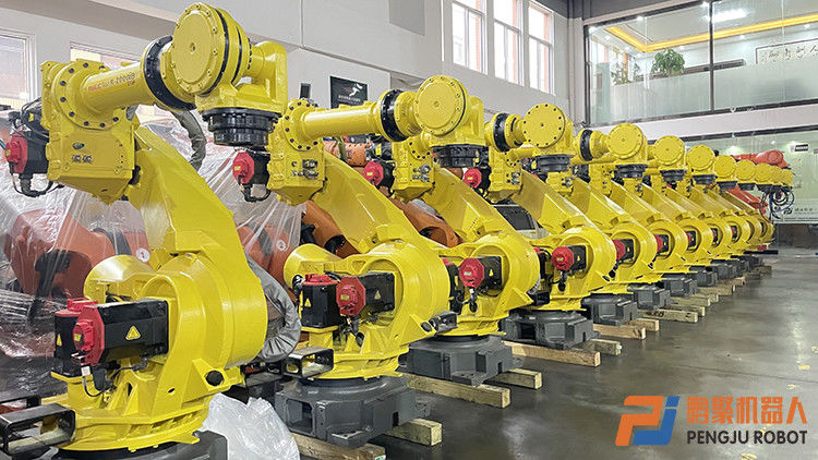 Fanuc R-2000iB-210F 스팟 웨일딩 프레스 텐딩 팔레티제팅 로보트 로딩 및 로딩 로보트 처리