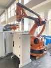 사용 된 KUKA KR240 산업용 맞춤형 팔레트 로봇 PLC 핵심 부품과 장치 네트워크 통신 프로토콜