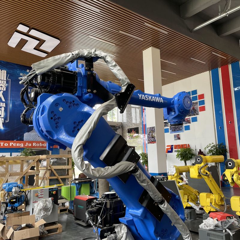 PC 프로그래밍 50kg의 유료화량으로 YASKAWA 로봇을 사용했습니다. 재료 처리, 플라스마 절단
