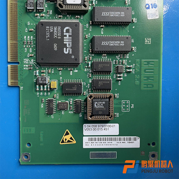 Kuka 00-128-456 KVGA 2.0 그래픽 카드 인터페이스 보드 - KRC2ed05 컨트롤러 Kuka 00-109-040 KVGA 2.0 인터페이스 보드