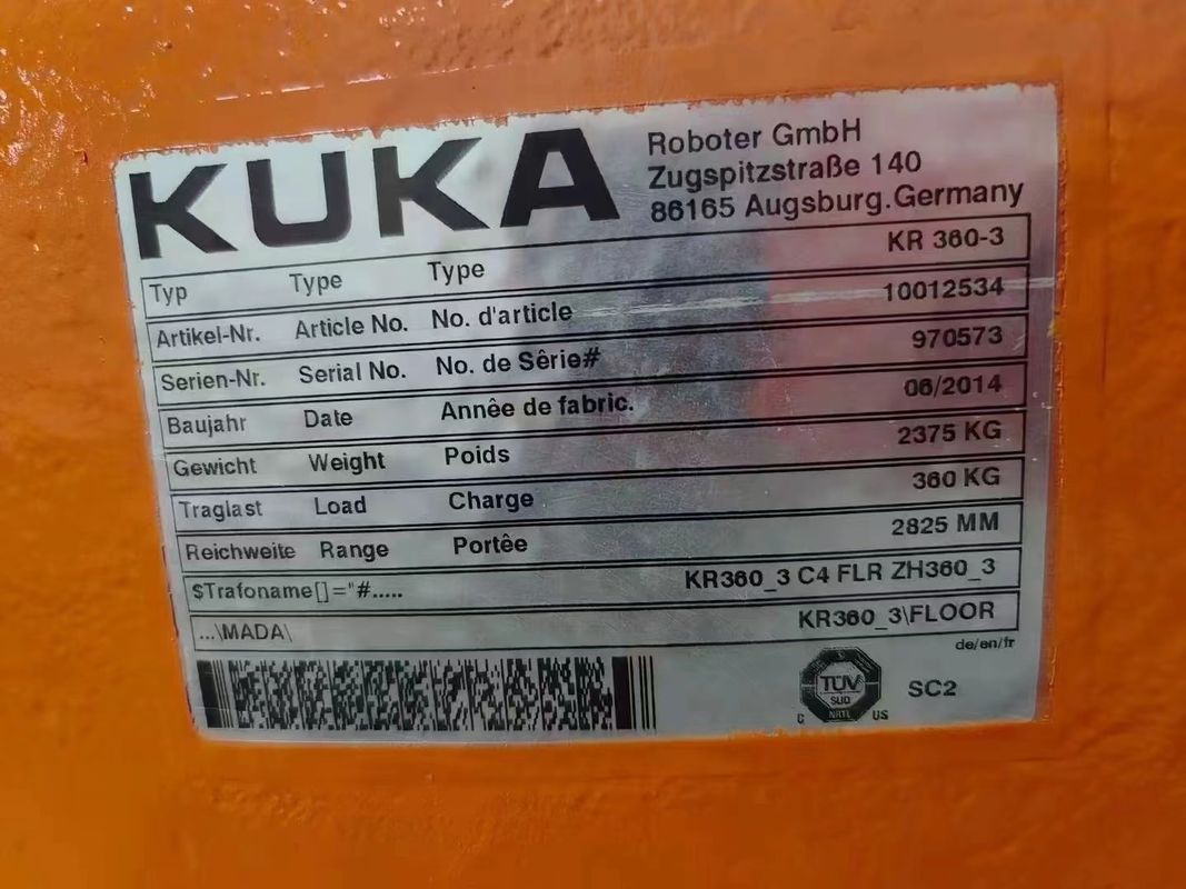 사용 된 KUKA 로봇 KR360-3 및 KRC4 컨트롤러와 함께 생산성을 극대화하십시오