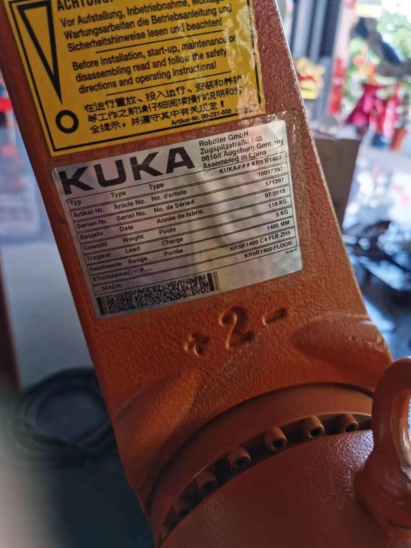 KUKA KR5 R1400 KRC4 부품 취급, 측정, 부품 조립, 접착 - 접착제 결합, 아크 용접