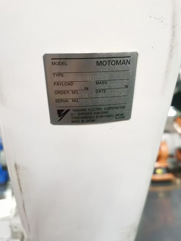 2061mm Reach CR50 XRC 50kg 페이로드 모토만 아크 웰딩 로봇