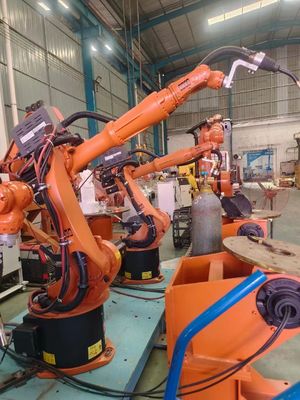 오리지널 KUKA KR16L6 산업용 Kuka 프로그래밍을 가진 스팟 용접 로봇