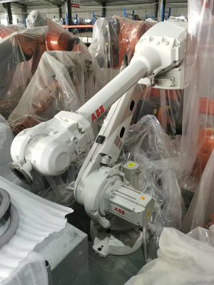 사용된 ABB 로봇 6 축 로봇 팔 IRB 4600-40/2.55 2550mm 도달 및 40kg 유료 화물 용량