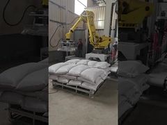 자동 사용된 로봇 팰리타이저 야스카와 MPL800 로봇 경우 팰리타이저