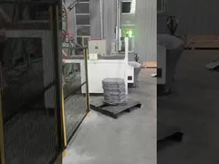 사용된 ABB 로봇 IRB6640-235/2.55를 언로딩시키는 기계 적재