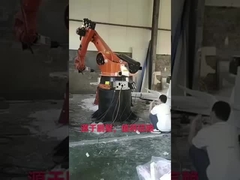 로봇 연삭반 ABB6640-130 3.2를 분쇄하는 사용된 산업적 ABB 나무로 된 모서리