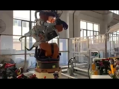 완전 자동 레이저는 용접용 로보트 기계 야스카와 MH24를 사용했습니다